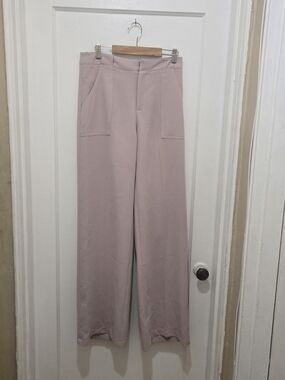 Lucy Paris Wide Leg Pants in Dusty Rose